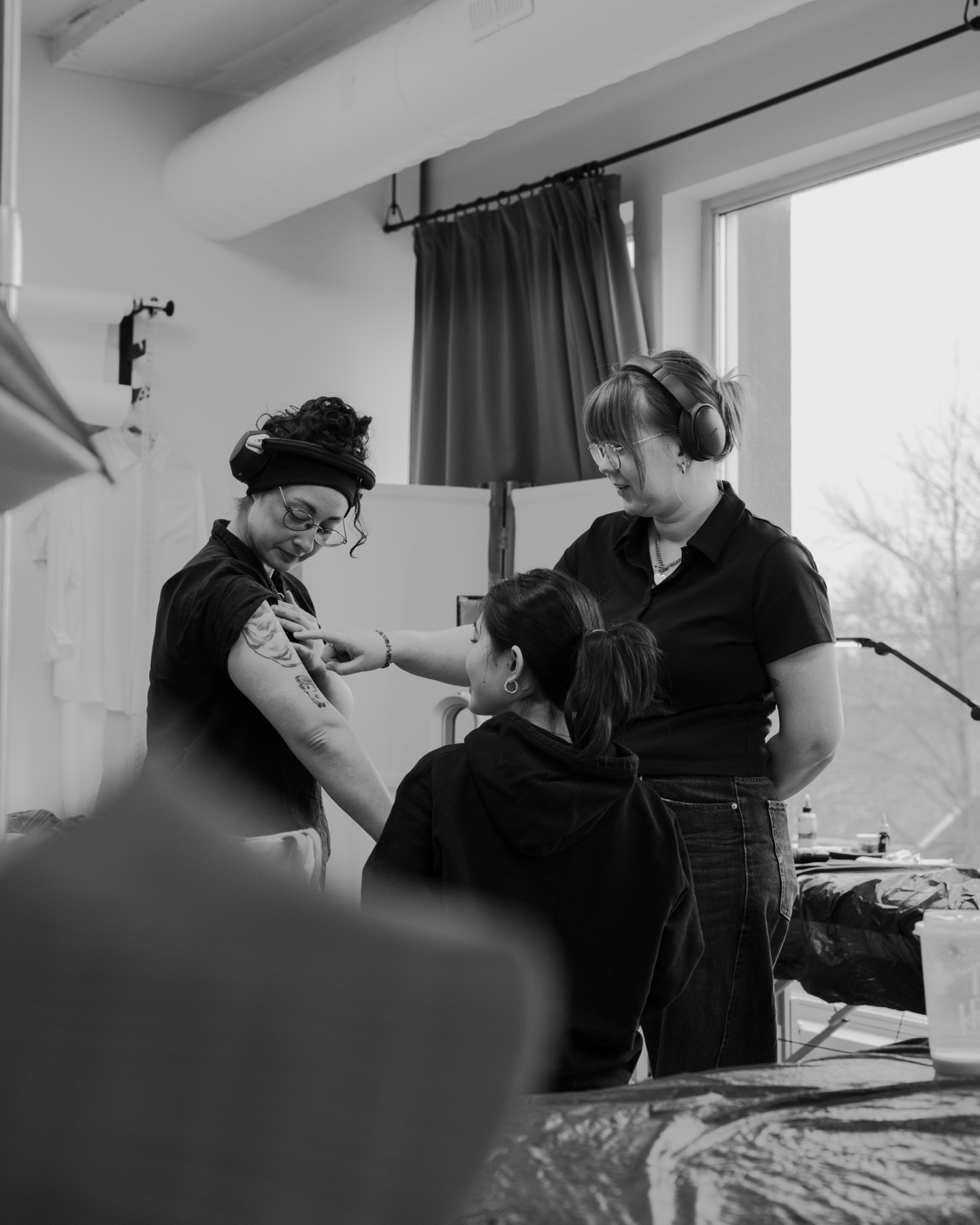 Inside Dear Vincent studio